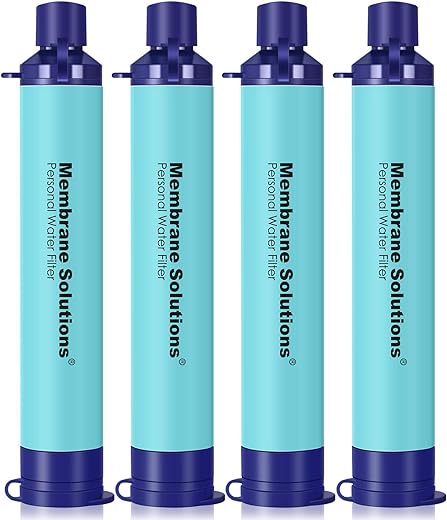 Membrane Solutions Straw Water Filter: Your Portable Purification Solution
