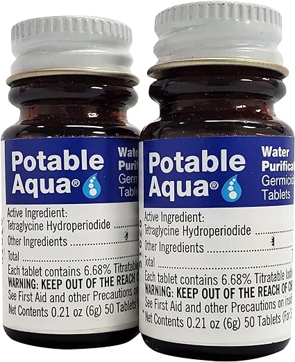 Potable Aqua Tablets vs Potable Aqua Plus Tablets